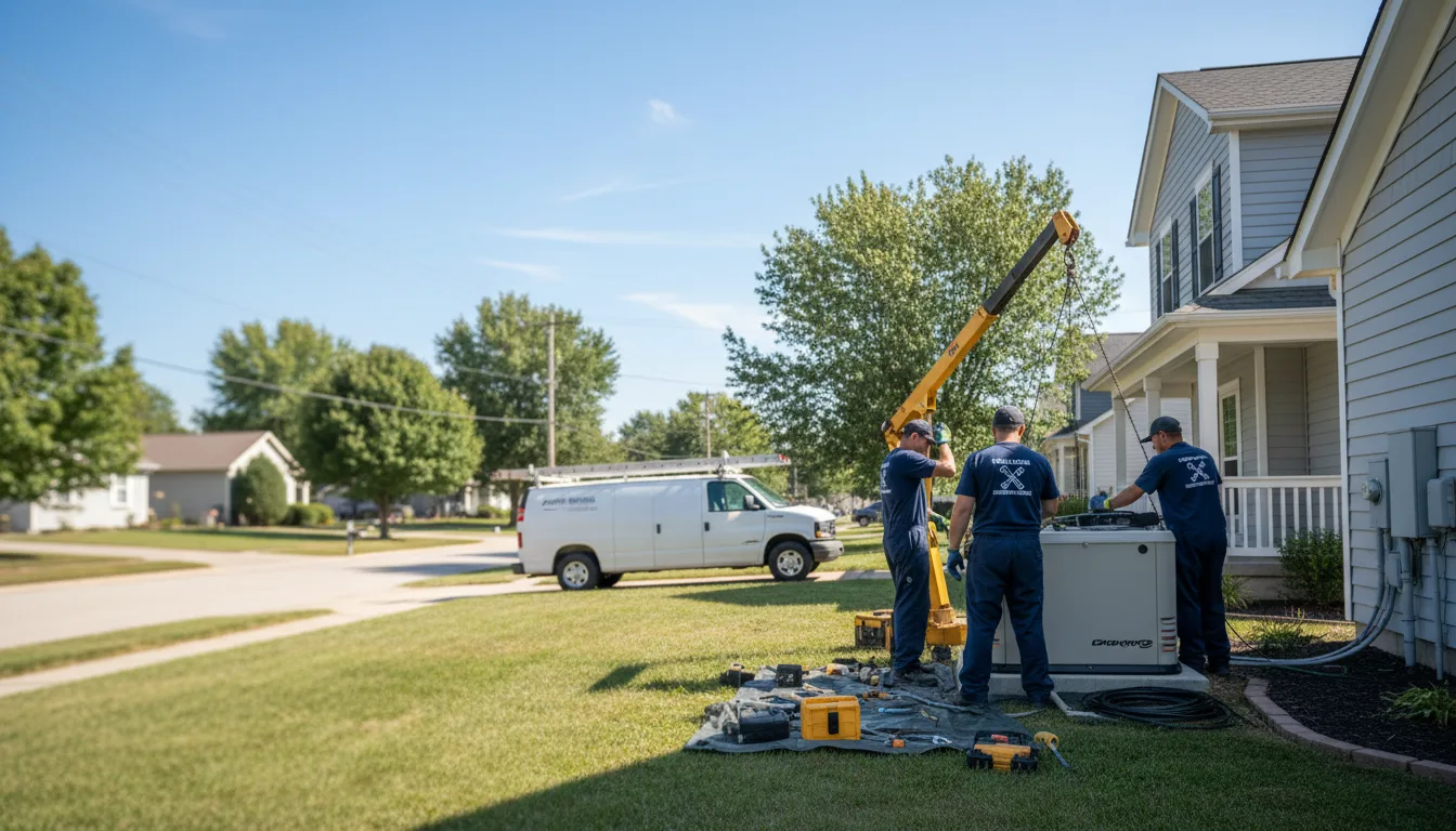 Generator Installation in Lovelady, TX near me
